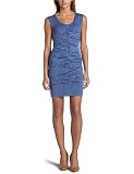 Nicole Miller Women's Sleeveless Tuck Dress