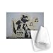 Ghetto Blaster Rat - Tea Towel 100% Cotton - Art247 - Tea Towel - 46x70cm
