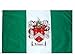 Trimmer Family Crest / Coat of Arms Flag. Large 3 ft. x 5 ft. polyester flags.