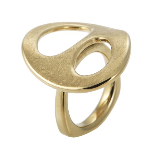 Fossil Damen-Ring Edelstahl goldfarben geb&uuml;rstet 83708040505 Preisvergleich