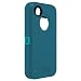 Otterbox Defender Series Hybrid Case & Holster for iPhone 4 & 4S  - Retail Packaging - Light Teal/Deep Teal