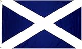 Scotland St Andrews CROSS Flag: 3x5ft Poly