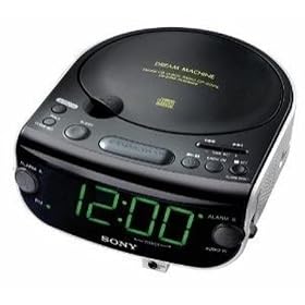 Sony ICF-CD815 AM/FM Stereo CD Clock Radio with Dual Alarm