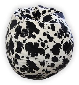 MicroFibres Cow Bean Bag Chair Chairs Bean Bags