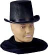 Black Bell Topper Hat - Adult Std.