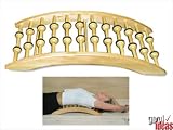 HomeClinic Deluxe Arched Magnetic Therapy Back Rack and Stretcher