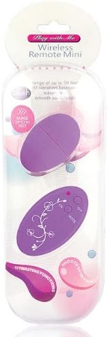 Waterproof Vibrating Pulsating Blush Wireless Remote Mini- Purple