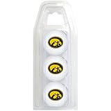 Iowa Hawkeyes NCAA 3 Golf Ball Sleeve Pack