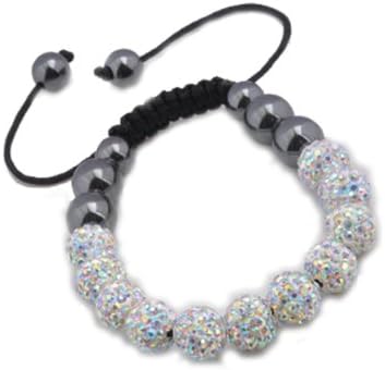 Dream Jewelry 2012 Swarovski Crystal Disco Ball Bracelet Ab Color Friendship Wristband Bracelet +Box