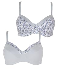 Floral Print Maternity Bra - 2pk