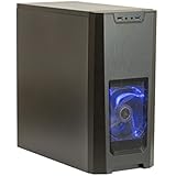 Xion Performance mATX USB 3.0 Tower Case Black/Blue XON-310_BK