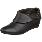 farylrobin Women's Fabienne Hidden Wedge Bootie With Stud Detailing
