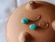 Peruvian Oval Earring