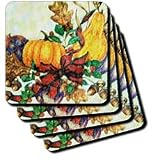 Set For Thanksgiving Set Of 4 Coasters Soft 41PCynUAVXL. SL160 Set For Thanksgiving Set Of 4 Coasters Soft
