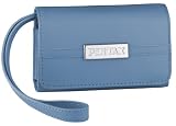 PENTAX 50184 Compact Leather Case - pale blue for Optio M50
