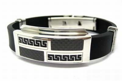 cored Edelstahl Armband Edelstahlarmband Kautschuck c3 Preisvergleich