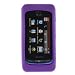 Dark Purple Soft Rubber Silicone Skin Cover Case for AT&T LG Xenon GR500 Cell Phone