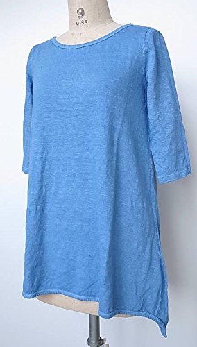 (ヴラスブラム) Vlas Blomme 12126751 レギュラー天竺Aライン前後差チュニックOP