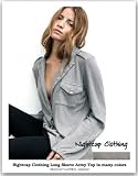 【Nightcap Clothing】【ナイトキャップクロージング】Long Sleeve Army Top in many colorsロングスリーブ<strong>カットソー</strong>【予約商品sng】