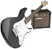 YAMAHA ELECTRIC GUITAR WITH STARTER KIT AND AMPLIFIER