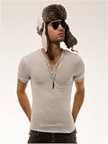 Alternative The Fonzarelli S/S Eco Vertigrain Henley