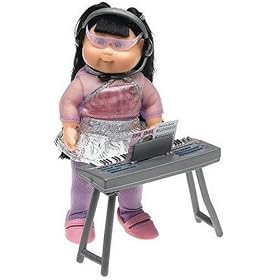 <b>Cabbage Patch Kids Mini Dolls - Pop Stars Collection - Asian Girl in Idol Silver Skirt Outfit</b>