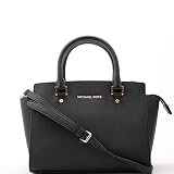 [マイケルコース]MICHAEL KORS ハンドバッグ　バレット（ブラック） Selma Medium Top Zip Satchel 30S3GLMS2L Ballet [並行輸入品]
