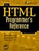 The HTML Programmer's Reference