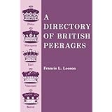a directory of british peerages
