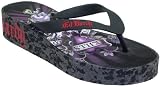Ed Hardy Kim Women's Wedge Flip Flops