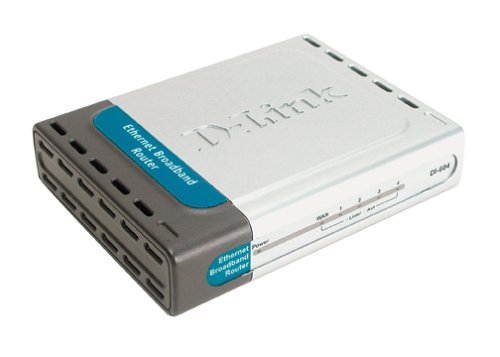 D-Link DI-604 Cable/DSL Router, 4-Port Switch
