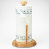 Upright Natural Towel Holder