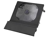Aluminum Laptop Cooling Stand w/ Built-In 220mm Fan - Black