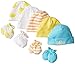 Gerber Unisex-Baby Newborn 5 Pack Caps and 4 Pack Mitten Bundle Baby