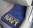 Navy Midshipmen universal fit Carpet 2 Pc Car Floor Mat (Rug)