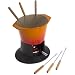Le Creuset 1-3/4-Quart Traditional Fondue Pot, Flame