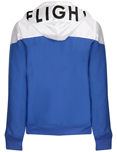 Nike Mens FL Flight Mid Basketball Hooded Zip Jacket Size M