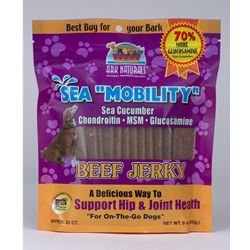 Ark Naturals Sea ''Mobility'' Beef Jerky with Sea Cucumber, MSM and Glucosamine Supplement for Dogs by Ark Lighting