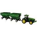 Learning Curve Brands 1:64 John Deere 830 Tractor with Gravity Wagons