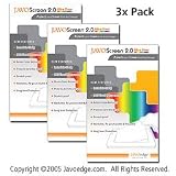 Creative Zen Vision: M JAVOScreen 2.0 Ultra Clear Screen Protector (3-Pack)