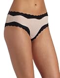 Barely There Women's Go Girlie Flirt Textured Microfiber Hipster,Soft Girlie Pink,Medium