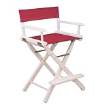 Counter-Height Director's Chair - White Frame