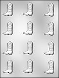 BITE SIZE COWBOY BOOTS CHOCOLATE MOLD