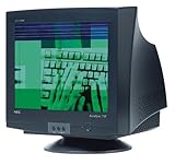 NEC-Mitsubishi AccuSync AS75F-BK 17" Flat Shadow Mask Monitor