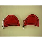 1957 Chevy 57 Chevrolet 51 LED Stop Turn Tail Lights - Fits Existing Housing 