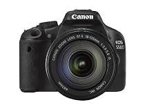 Canon EOS 550D SLR-Digitalkamera (18 Megapixel, LiveView) Kit inkl. EF-S 18-135mm 1:3,5-5,6 IS Objektiv (bildstabilisiert)