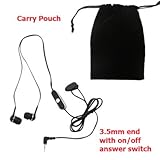 Stereo Handsfree Headset Earbuds 3.5mm for Nokia E7-00, Nokia C3-01 Touch a ....