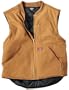 Dickies 51-239 Black Duck Vest in High Performance Duck in Black: 2X-Large