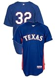 Texas Rangers Josh Hamilton Authentic Player Name Batting Practice Jersey, Size= Large