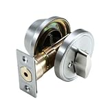 UPC 871193000098 product image for Single Cylinder Deadbolt Finish: Satin Stainless Steel | upcitemdb.com